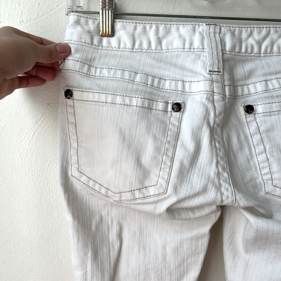 Free People White Skinny Jeans - Picture 6 of 11